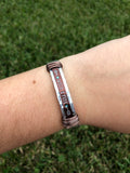 “Wild & Free” Thick Wire-Wrapped Cuff