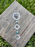 Ceramic Tribal Bead Sun Catcher
