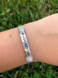 “Balance” Wire-Wrapped Cuff Bracelet