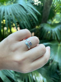 Rosie Heart Thin Wrap Ring