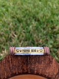 “Mama Bear” Thick Wire-Wrapped Cuff