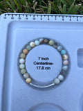 “Worthy” Amazonite Stretch Bracelet-7 Inch