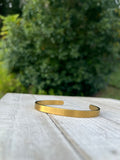 Custom Gold Cuff Bracelet