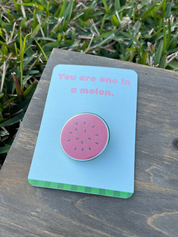 “One in a Melon” Valentine