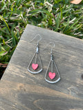 “Drop of Love” Wire-Wrapped Earrings