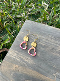 “Golden Girl Love” Earrings