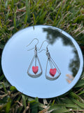 “Drop of Love” Wire-Wrapped Earrings