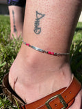 “Balance” River Shell Anklet