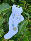 “Beach Bum” Tourmaline Anklet