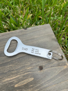 “Dad” Bottle Opener