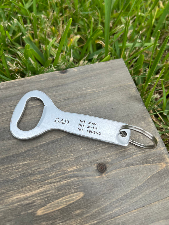 “Dad” Bottle Opener