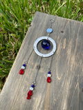 “Red, White, & Sparkles” Sun-Catcher