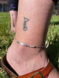 “Explore” Amazonite Anklet