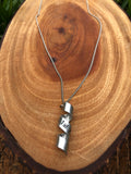 “To The Moon” Hidden Message Scroll Necklace