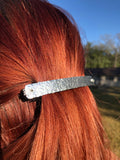 Wire-Wrapped Textured Hair Barrette