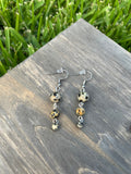 Cascading Dalmatian Jasper Earrings