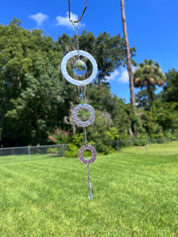 Cascading Clear Sun Catcher