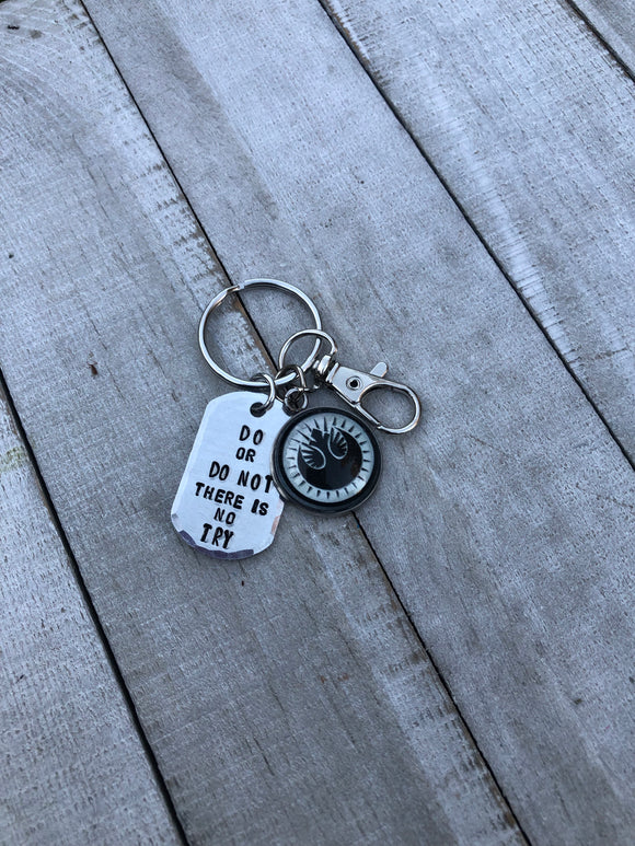 “Rebel” Inspired Keychain