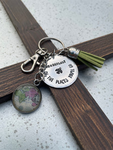 “Wanderlust” Keychain