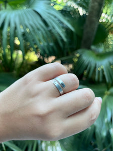 Sun & Moon Thin Wrap Ring