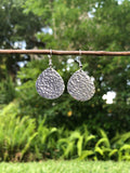 Textured Teardrop Earrings