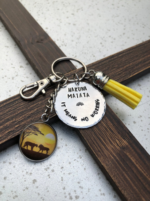 “Hakuna Matata” Keychain