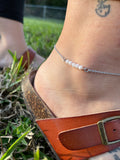 Pink River Shell Anklet