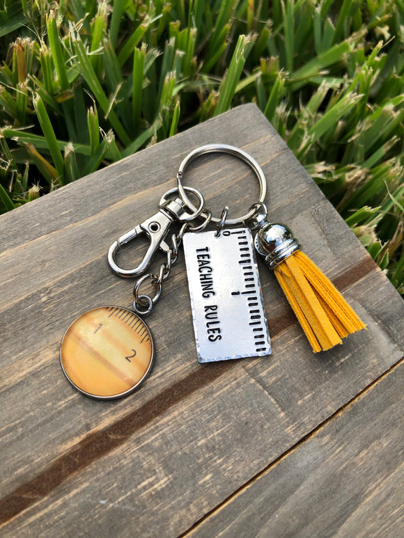 “Teaching Rules” Keychain