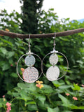 “Circling Circles” Dangle Earrings