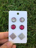 “Pink Paisleys” Stud Pack