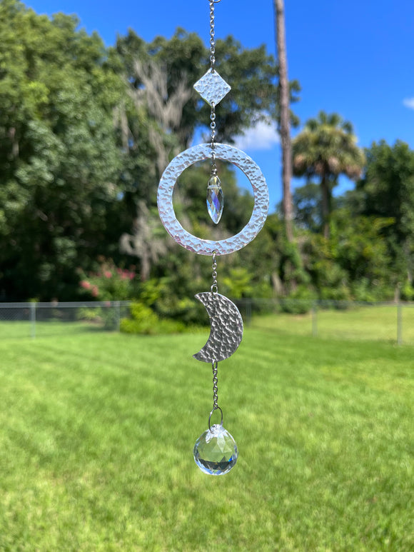 Diamond Moon Sun Catcher