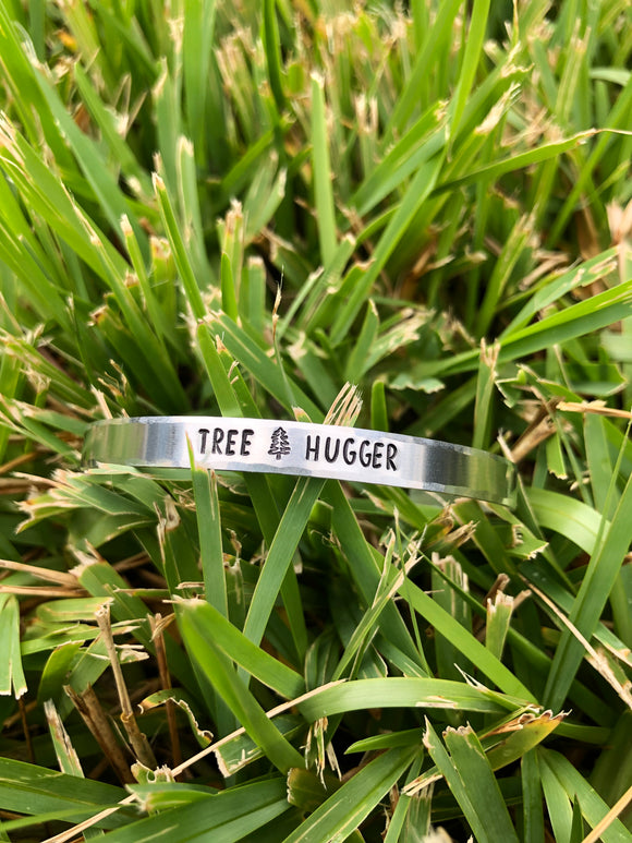 “Tree Hugger” Thin Cuff Bracelet