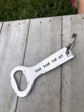 “Take Your Top Off” Bottle Opener