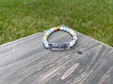 “Forever Sisters” Amazonite Stretch Bracelet-7 1/2 Inch