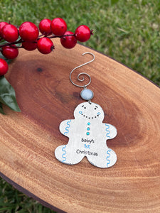 “Baby Boy’s 1st Christmas” Ornament