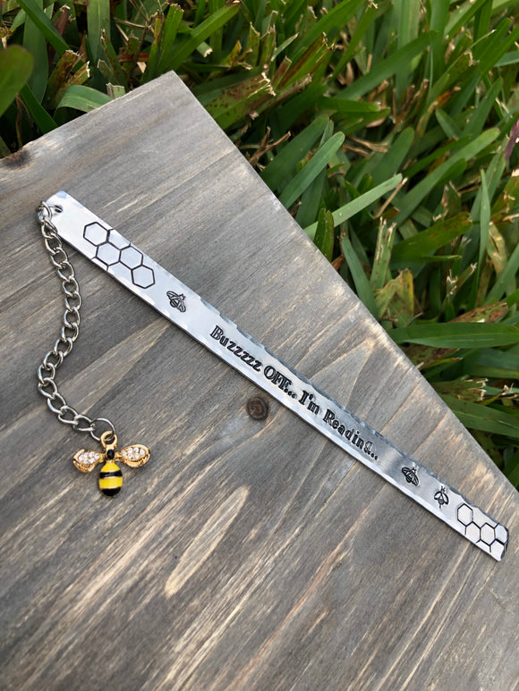 “Buzzz OFF” Bookmark