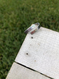 Rainbow Heart Thin Wrap Ring