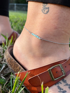 Amazonite Anklet