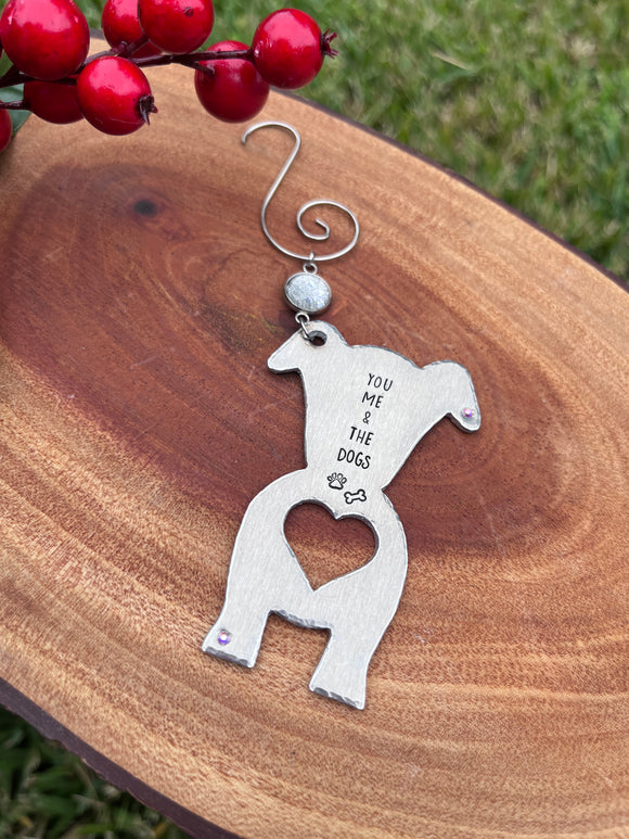 “You, Me & The Dogs” Ornament