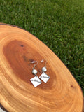 “Love” Arrow Stamped Earrings