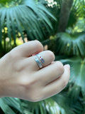 Rosie Heart Thin Wrap Ring