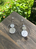 “Circling Circles” Dangle Earrings