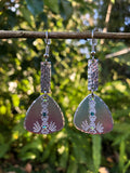 Textured Tribal Drop Earrings