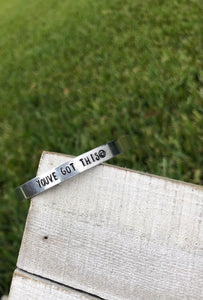 “You’ve Got This” Thin Cuff Bracelet