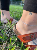 Pink River Shell Anklet