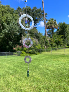 Rainbow Cascading Washer Sun Catcher