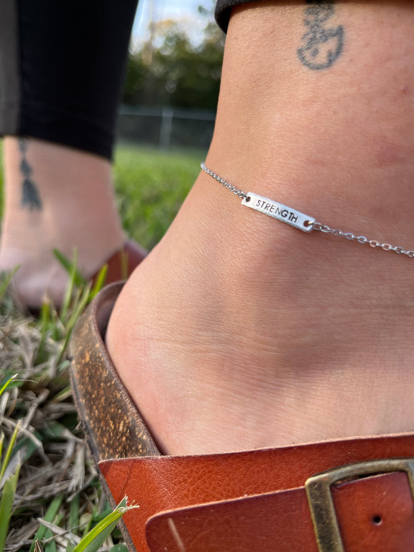 “Strength” Anklet