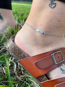 “Faith” Anklet