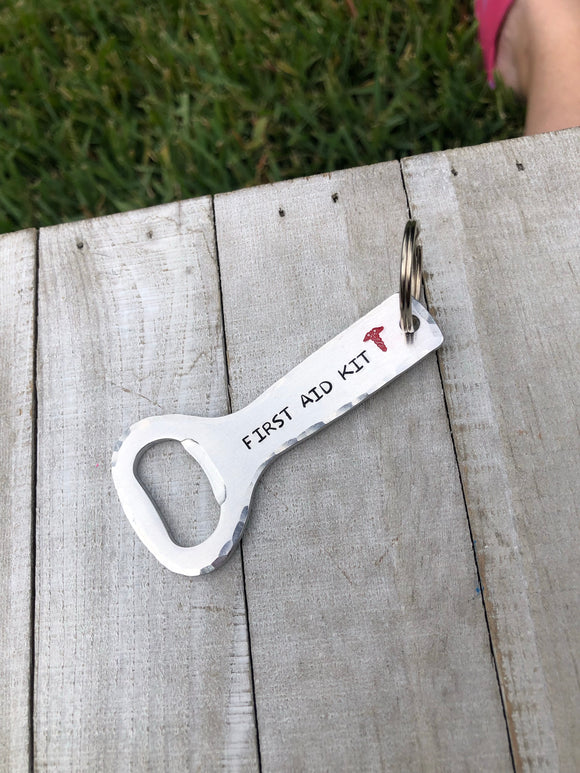 “First Aid Kit” Bottle Opener