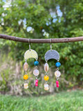 Summer Daze River Shell Earrings